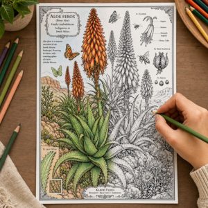 Aloe in Bloom