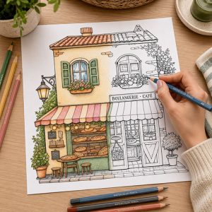 Cute Village Shops 01