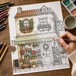 Cute Village Shops 02