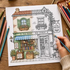 Cute Village Shops 03