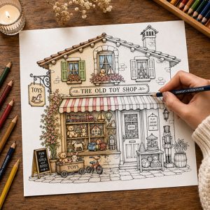 Cute Village Shops 06