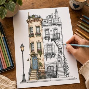 Quirky Tall Houses 03