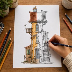 Quirky Tall Houses 12