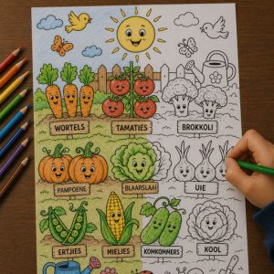 Ontdek die groentetuin