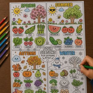 Seasons of Fruits and Vegetables