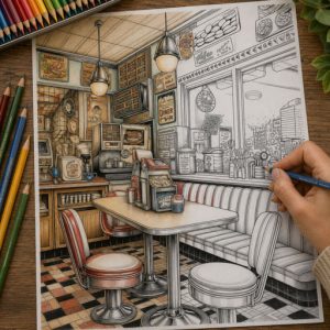 Vintage Diner 01